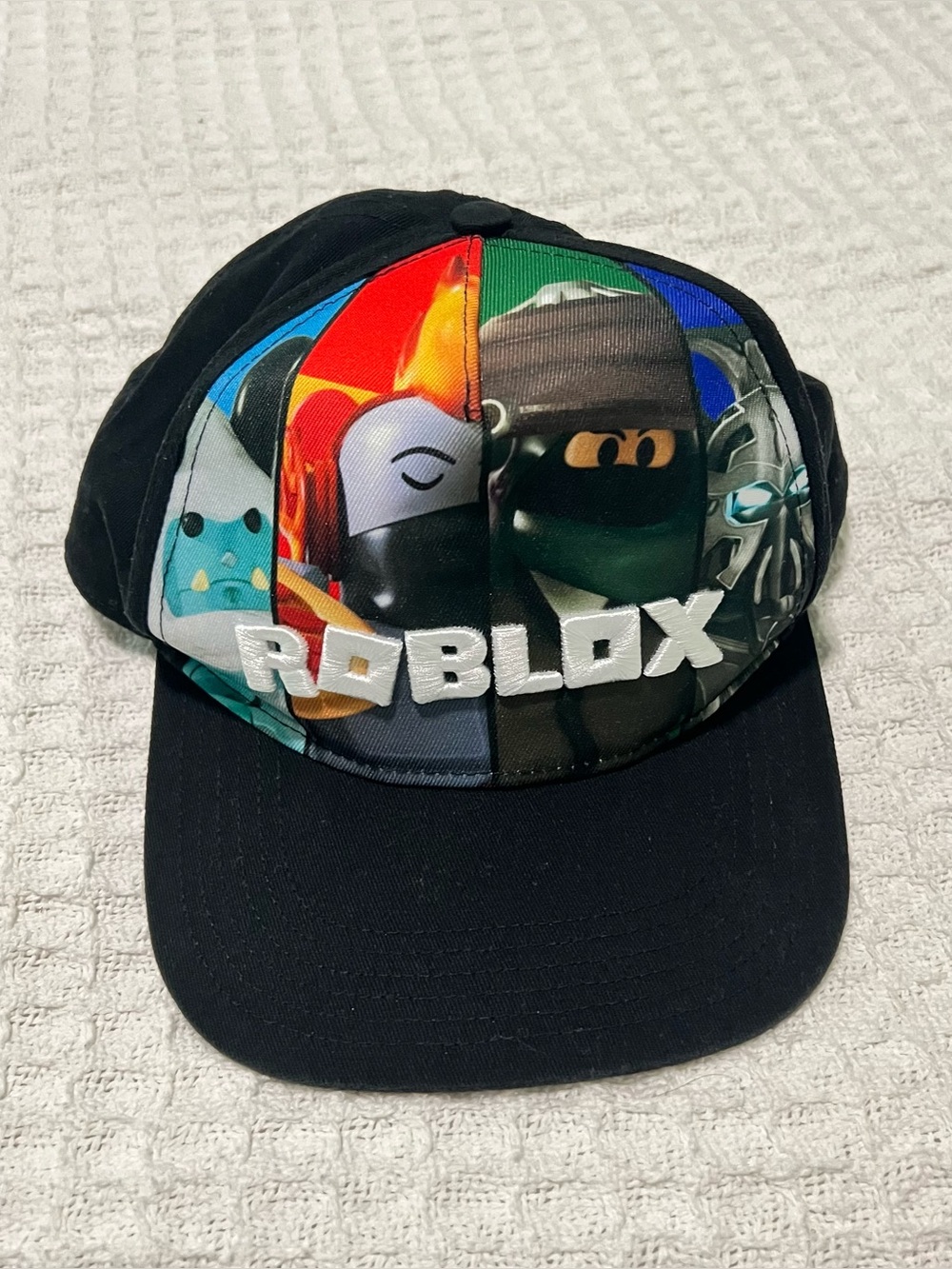 Roblox Boys Character Graphic Cap Snapback Baseball Cap One Size